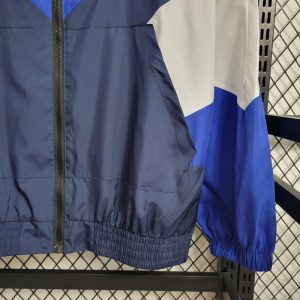 2023/2024 Corinthians Windbreaker Blue And White Jersey