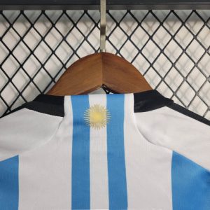 2022 FIFA World Cup Argentina National Team Home Jersey Kids Size