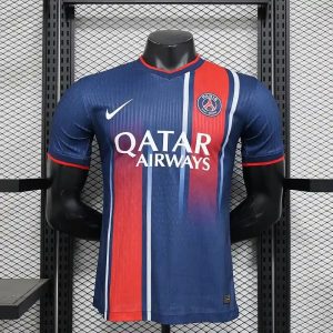 2024/2025 Player Version Psg Paris Special Edition Blue Soccer Jersey 1:1 Thai Quality