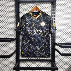 2023/2024 Manchester City Edisi Khusus Kaos Sepak Bola 1:1 Kualitas Thailand