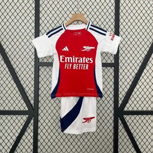 2024/2025 Kids Size Arsenal Home Soccer Jersey 1:1 Thai Quality