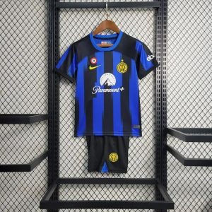 2023/2024 Kids Size Inter Milan Home Football Jersey1:1 Quality Thai