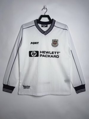 1997/1999 Retro Long Sleeve Tottenham Home Football Shirt