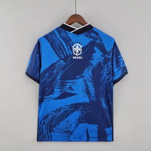 2022 Brazil Classic Blue Soccer Jersey