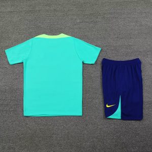 2024 Brazil pre-match training Light Blue Shirt+Shorts 1:1 Thai Quality