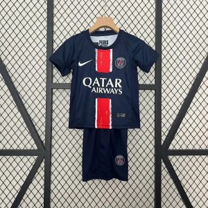 2024/2025 Kids Size Psg Paris Saint-Germain Home Foowaytball Shirt 1:1 Thai Quality