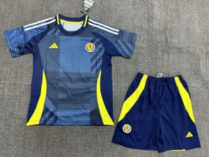 2024 Kids Size Scotland National Team Home Football Shirt 1:1 Thai Quality