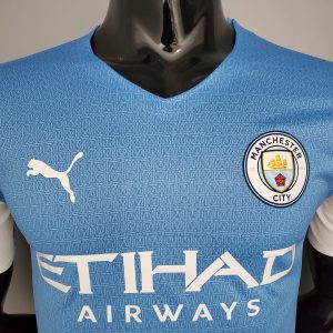 Player Version Manchester City Football Shirt Home 2021/2022 1:1 Thai Quality