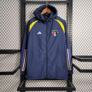 2023/2024 São Paulo Windbreaker Blue Soccer Jersey