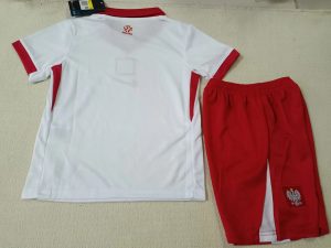 2024 Kids Size Poland Home Football Shirt 1:1 Thai Quality