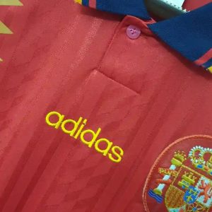 1994 Retro Spain Home Soccer Shirt 1:1 Thai Quality