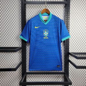 2024 Brazil Away Soccer Jersey