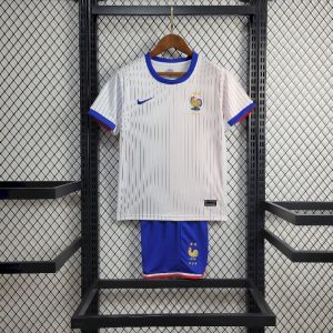 2024 Kids Size France Away Football Shirt 1:1 Thai Quality