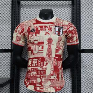 2023 Player Version Japan Tokyo Special Edition Red Football Jersey