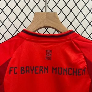 2024/2025 Kids Size Bayern Munich Home Football Jersey 1:1 Thai Quality