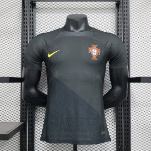 2024 Player Version Portugal Special Edition Black Soccer Jersey