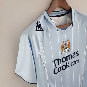 2007/2008 Retro Manchester City Home Football Shirt 1:1 Thai Quality