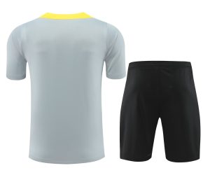 2024/2025 Liverpool Pre-match Training Grey Shirt+Shorts  1:1 Thai Quality