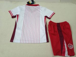 2024 Kids Size Canada Away Soccer Jersey 1:1 Thai Quality