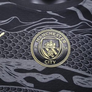 2024/2025 Player Version Manchester City Special Edition Black Dragon Jersey Football Shirt 1:1 Thai Quality