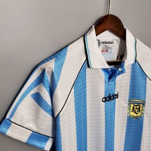 1996 Retro Argentina National Team Home Jersey