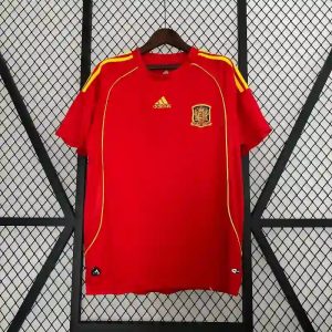 2008 Retro Spain Home Soccer Shirt 1:1 Thai Quality