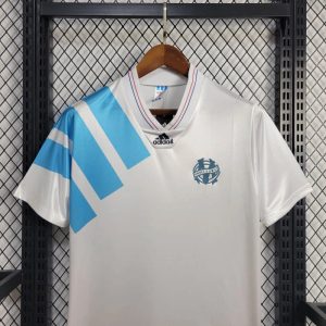 1992/1993 Retro Olympique de Marseille  Home Football Shirt 1:1 Thai Quality