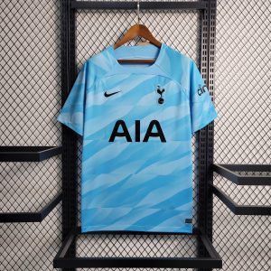 2023/2024 Tottenham Goalkeeper Blue Football Shirt