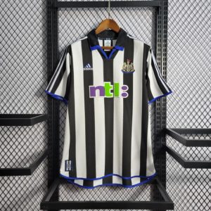 2000/2001 Retro Newcastle United Home Soccer Jersey 1:1 Thai Quality