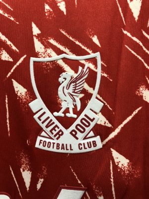 1989/1991 Retro Long Sleeve Liverpool Home Football Shirt 1:1 Thai Quality