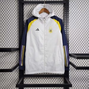 2023/2024 Argentina Windbreaker White Soccer Jersey