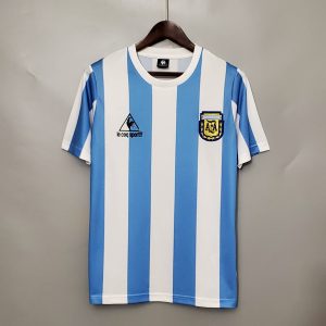 1986 Retro Argentina National Team Home Jersey