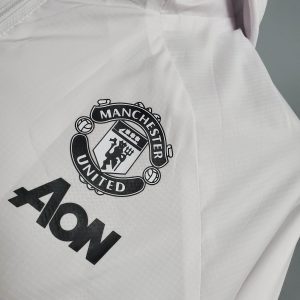 2021 Manchester United Jersey Windbreaker White(Black-Red Edge)