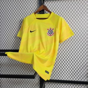 2023/2024 Corinthians Goalkeeper Yellow Jersey 1:1 Thai Quality