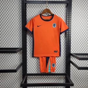 2024 Kids Size Netherlands National Team Home Football Shirt 1:1 Thai Quality