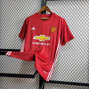 2016/2017 Retro Manchester United Home Football Shirt 1:1 Thai Quality