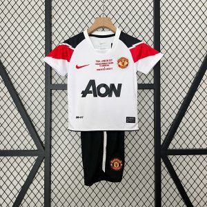 2010/2011 Retro Kids Size Manchester United Away Football Shirt 1:1 Thai Quality