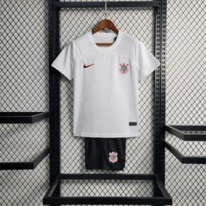 2023/2024 Kids Size Corinthians Home Soccer Jersey 1:1 Thai Quality