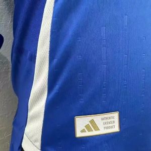 2024 Long Sleeve Player Version Italy Home Football Shirt 1:1 Thai Quality