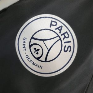 2023/2024 PSG Windbreaker Black And White Jersey