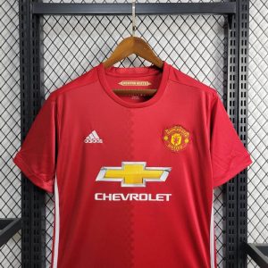 2016/2017 Retro Manchester United Home Football Shirt 1:1 Thai Quality