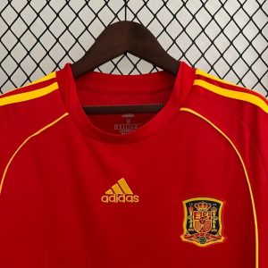 2008 Retro Spain Home Soccer Shirt 1:1 Thai Quality