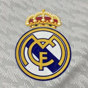 2024/2025 Long Sleeve Player Version Real Madrid Home Soccer Jersey 1:1 Thai Quality