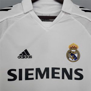 2005/2006 Retro Long Sleeve Real Madrid Away Football Shirt