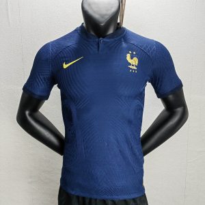 2022 FIFA World Cup Player Version France Home Football Shirt