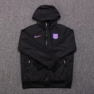 2024/2025 Barcelona Windbreaker Black Jersey 1:1 Thai Quality