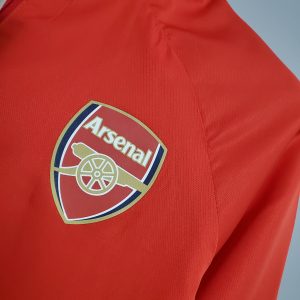 2021 Arsenal Soccer Jersey Windbreaker Red