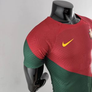 2022 FIFA World Cup Player Version Portugal Home Football Shirt