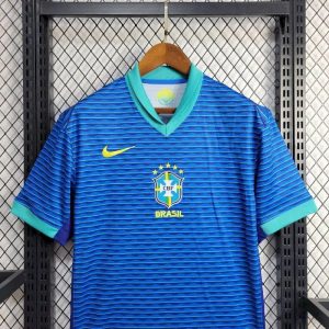 2024 Brazil Away Soccer Jersey