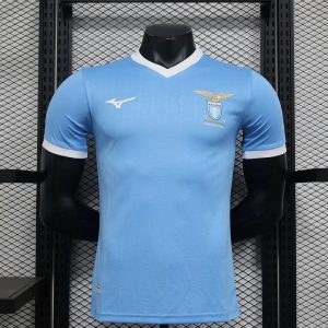 2024/2025 Player Version Lazio 50th Anniversary Edition Blue Soccer Jersey 1:1 Thai Quality